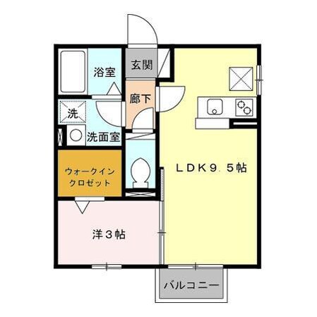 ロベール空港西の物件間取画像